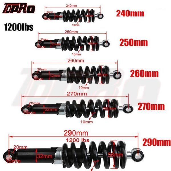 tdpro bicycle motorcycle bike rear absorber 240/250/260/270/290mm1200lbs motorcycle suspension protection dirt bikes1
tdpro bicycle motorcycle bike rear absorber 240/250/260/270/290mm1200lbs motorcycle suspension protection dirt bikes1