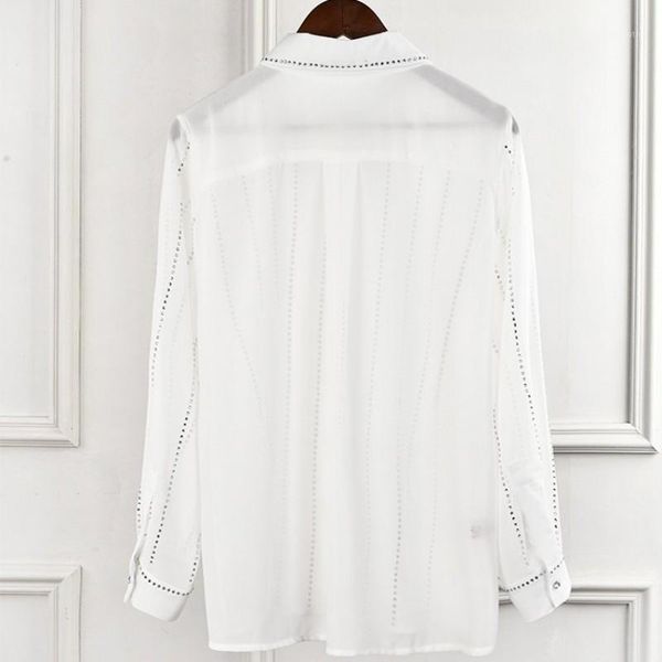 spring summer women bling sequined long sleeve shirts see through loose fit chiffon blouse harajuku shirt1, White
spring summer women bling sequined long sleeve shirts see through loose fit chiffon blouse harajuku shirt1, White