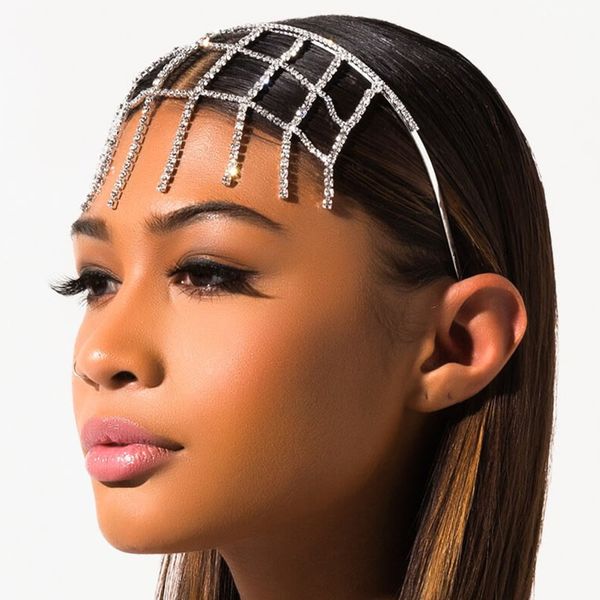 boho crystal forehead band jewelry headpiece for women fashion bridal rhinestone tassel headband wedding accessories, Golden;silver
boho crystal forehead band jewelry headpiece for women fashion bridal rhinestone tassel headband wedding accessories, Golden;silver