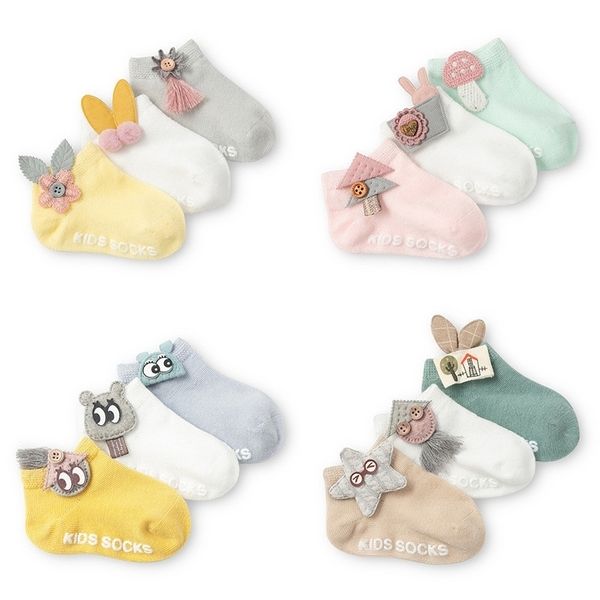 lawadka 3pairs/set newborn baby socks anti slip cotton infant baby girls floor socks casual autumn toddler baby boys socks y201009, Pink;yellow
lawadka 3pairs/set newborn baby socks anti slip cotton infant baby girls floor socks casual autumn toddler baby boys socks y201009, Pink;yellow