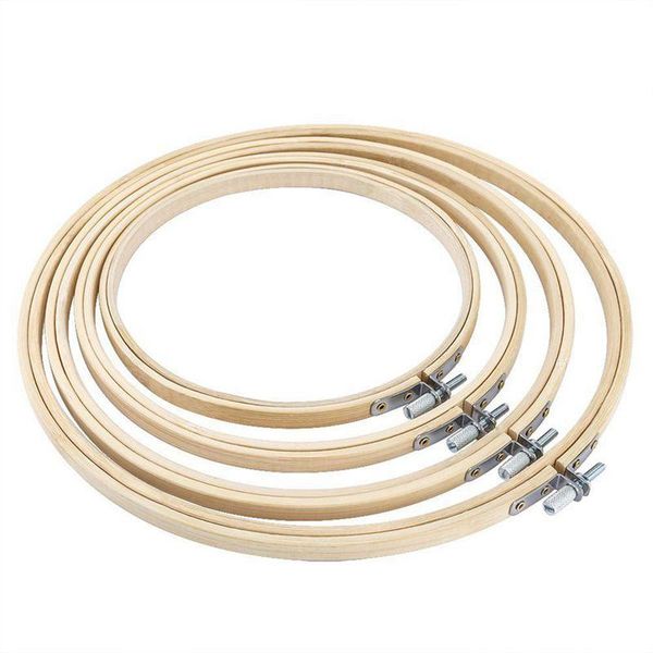 4 pieces round embroidery hoop set bamboo circle cross stitch hoop ring for art craft, Black
4 pieces round embroidery hoop set bamboo circle cross stitch hoop ring for art craft, Black