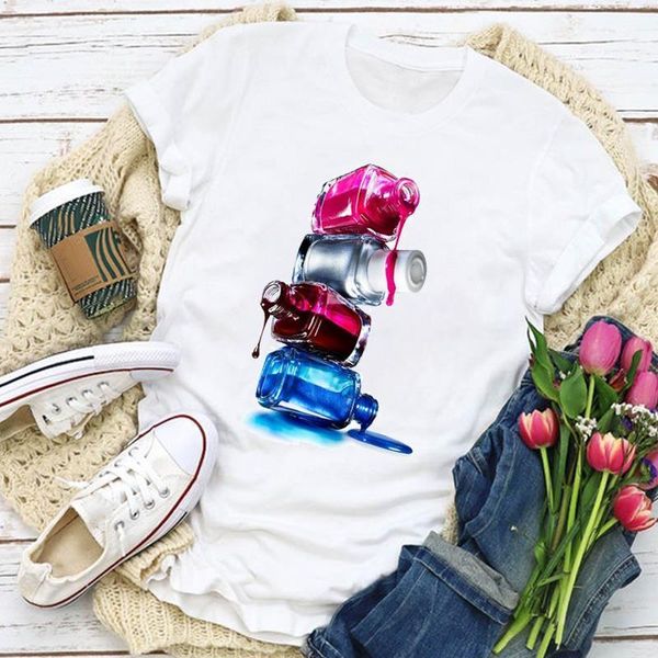 women graphic 3d bottle drape 90s cute fashion finger nail summer t-shirt lady womens clothing clothes tee female t shirt, White
women graphic 3d bottle drape 90s cute fashion finger nail summer t-shirt lady womens clothing clothes tee female t shirt, White