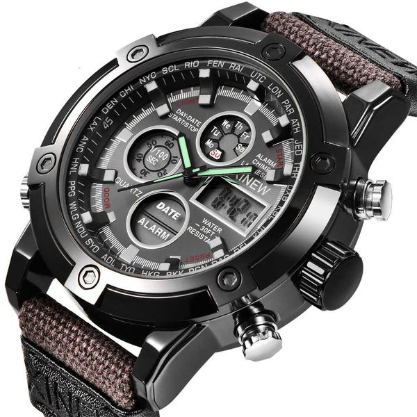 fashion big dial military men nylon waterproof outdoor sport quartz digital watch army male clock relogio masculino, Silver
fashion big dial military men nylon waterproof outdoor sport quartz digital watch army male clock relogio masculino, Silver