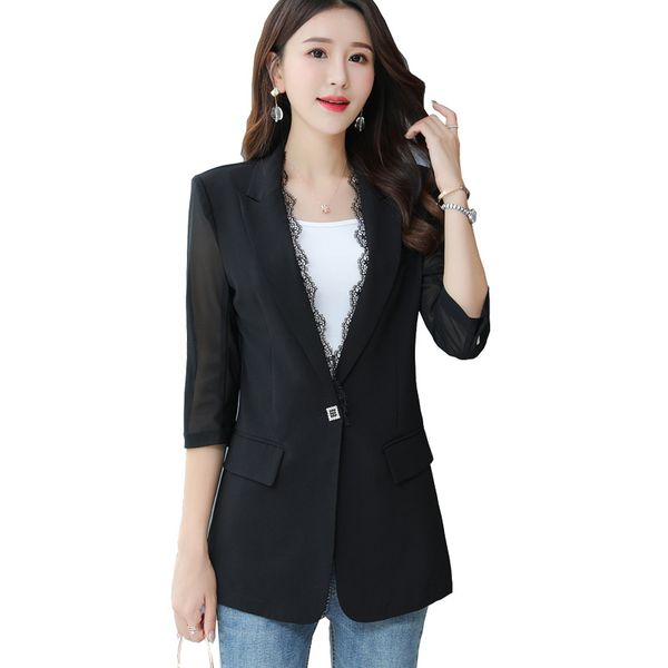 2021 new women summer blazer ladies formal suit jackets female outerwear chic fashion office wear oisa, White;black
2021 new women summer blazer ladies formal suit jackets female outerwear chic fashion office wear oisa, White;black