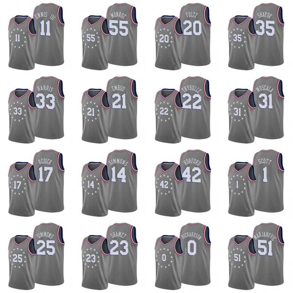 men joel embiid ben simmons landry shamet james ennis iii josh richardson jonathon simmons amir jersey, Black
men joel embiid ben simmons landry shamet james ennis iii josh richardson jonathon simmons amir jersey, Black