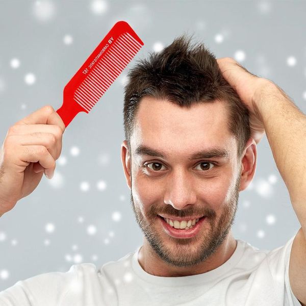 pro hairdressing comb anti-static clear teeth hair cutting flat head comb haircut brush salon hair care styl jllwpz, Silver
pro hairdressing comb anti-static clear teeth hair cutting flat head comb haircut brush salon hair care styl jllwpz, Silver