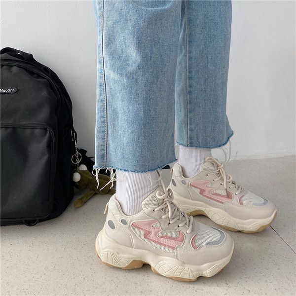 women trendy retro daddy shoes female wisdom white black sneakers winter pink plus velvet casual all match 36-40
women trendy retro daddy shoes female wisdom white black sneakers winter pink plus velvet casual all match 36-40