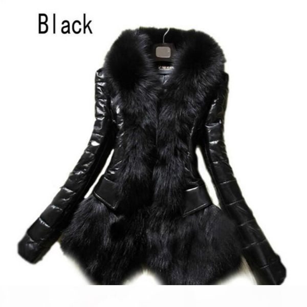 women's faux fur coat leather outerwear snowsuit long sleeve jacket black fashion ing
women's faux fur coat leather outerwear snowsuit long sleeve jacket black fashion ing
