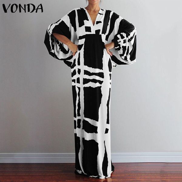 vonda autumn maxi dress 2020 women v neck long sleeve printed dresses loose summer sundress casual bohemian vestidos 5xl, Black;gray
vonda autumn maxi dress 2020 women v neck long sleeve printed dresses loose summer sundress casual bohemian vestidos 5xl, Black;gray