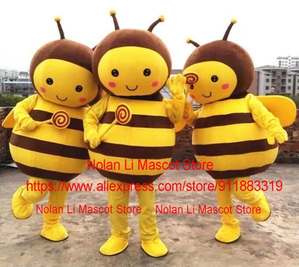 mascot doll costumeyellow bee mascot costume cartoon set makeup size birthday party prom holiday gift by1094, Red;yellow
mascot doll costumeyellow bee mascot costume cartoon set makeup size birthday party prom holiday gift by1094, Red;yellow