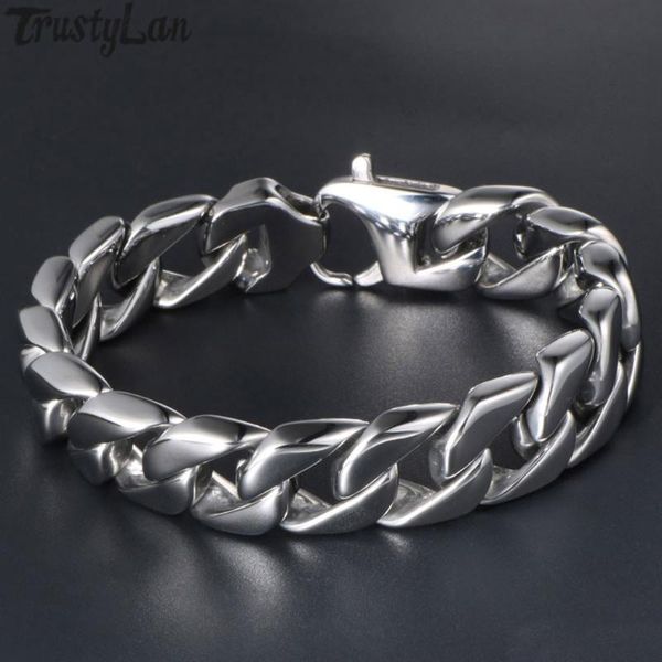 fashion chain link men bracelet male polished/frosted s.steel mens bracelets friendship stainless steel hand jewelry accessories, Black
fashion chain link men bracelet male polished/frosted s.steel mens bracelets friendship stainless steel hand jewelry accessories, Black