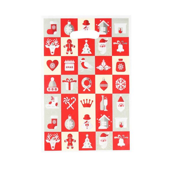 10pcs santa claus candy bag handle gift bags christmas decoration snack cookies biscuit package festival party favor plastic bag wmtkwm 
10pcs santa claus candy bag handle gift bags christmas decoration snack cookies biscuit package festival party favor plastic bag wmtkwm