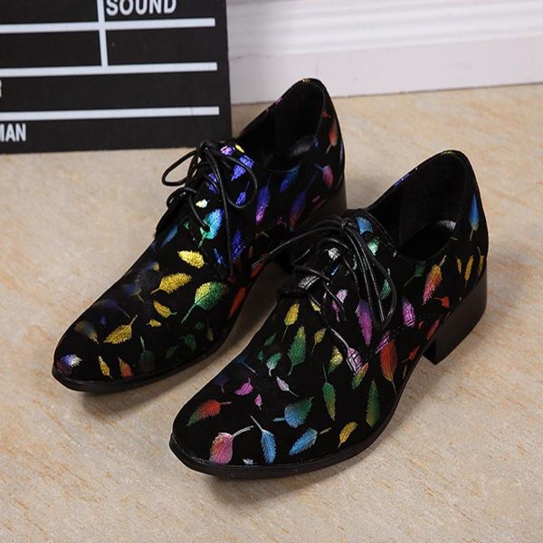 colored feathers suede leather oxfords shoes men wedding groom formal derby shoes party lace up dress big size1, Black
colored feathers suede leather oxfords shoes men wedding groom formal derby shoes party lace up dress big size1, Black