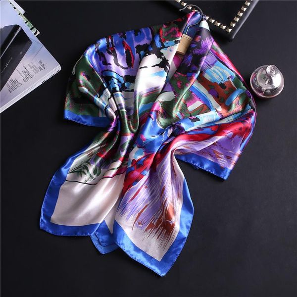 2020 новый женский сатин шелковый шарф площади хиджаб pattern foulard lady оголовье шали wrapslarge banadana шарфы платочек sqcnij, Blue;gray
2020 новый женский сатин шелковый шарф площади хиджаб pattern foulard lady оголовье шали wrapslarge banadana шарфы платочек sqcnij, Blue;gray