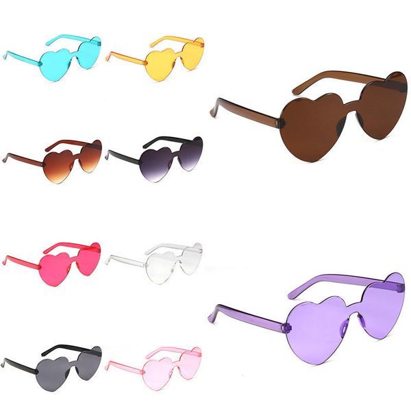 new one piece love heart lens sunglasses women transparent plastic style sun glasses female clear candy color lady
new one piece love heart lens sunglasses women transparent plastic style sun glasses female clear candy color lady
