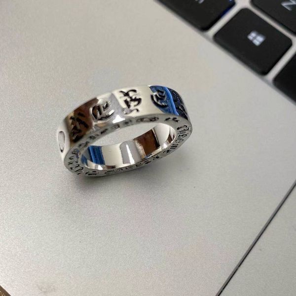 european and american rings titanium steel men and women eating ring single hipster does not fade, Silver
european and american rings titanium steel men and women eating ring single hipster does not fade, Silver