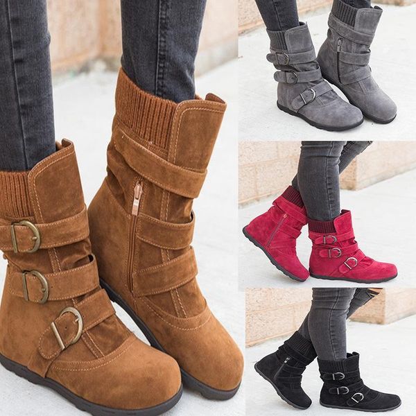 fashion women ankle boots comfortable flat fashion red shoes woman platform flock buckle boots ladies shoes female plus size 431, Black
fashion women ankle boots comfortable flat fashion red shoes woman platform flock buckle boots ladies shoes female plus size 431, Black
