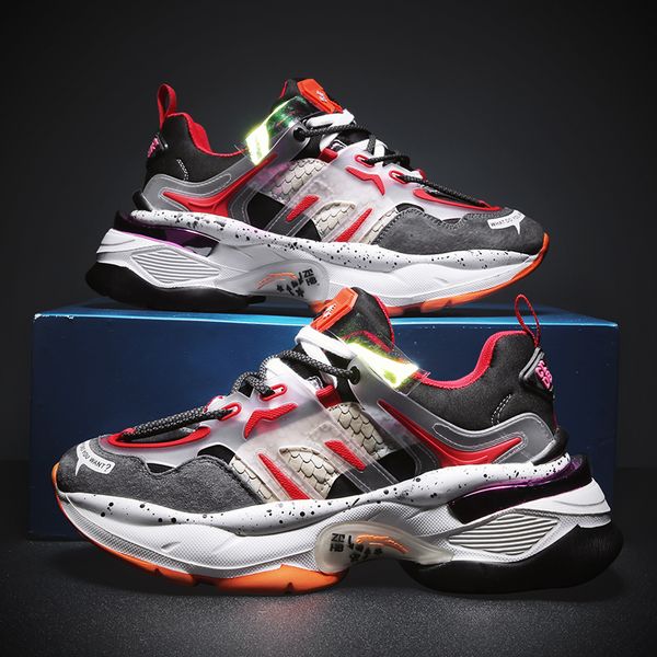 explosion in men's colorful dad casual shoes trainers breathable sneakers men zapatillas hombre men shoes chaussure homme 201012, Black
explosion in men's colorful dad casual shoes trainers breathable sneakers men zapatillas hombre men shoes chaussure homme 201012, Black