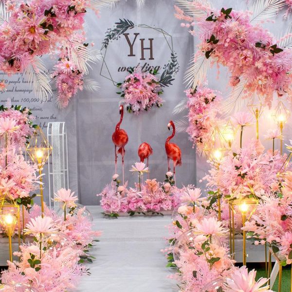decorative flowers & wreaths fake artificial wedding rose peony hydrangea row window t station decoration wall arched door1
decorative flowers & wreaths fake artificial wedding rose peony hydrangea row window t station decoration wall arched door1