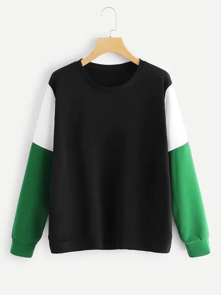 women's hoodies & sweatshirts black white green patchwork sweatshirt 2021 summer knitted casual plus size 5xl xxxxl o-neck hooded 1
women's hoodies & sweatshirts black white green patchwork sweatshirt 2021 summer knitted casual plus size 5xl xxxxl o-neck hooded 1