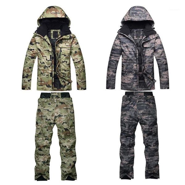 skiing pants arctic queen snowboard suit set men's winter outdoor waterproof warm thickened camouflage ski set1
skiing pants arctic queen snowboard suit set men's winter outdoor waterproof warm thickened camouflage ski set1