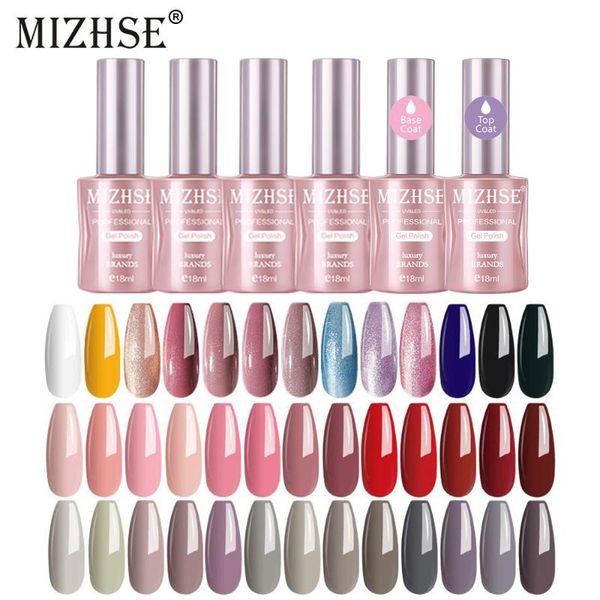 nail art kits mizhse 6pcs gel polish 18ml primer base coat semi permanent tools varnish for manicure set
nail art kits mizhse 6pcs gel polish 18ml primer base coat semi permanent tools varnish for manicure set