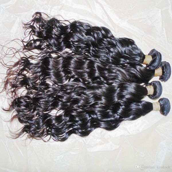4pcs lot 8a indian raw virgin hair water wavy natural black color 100% human weave bundles 10-28 inch big sale
4pcs lot 8a indian raw virgin hair water wavy natural black color 100% human weave bundles 10-28 inch big sale