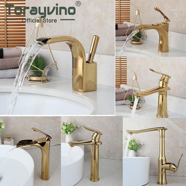 luxury faucet bathroom brass gold torneira misturador banheiro deck mounted taps single handle waterfall mixer tap good quality1
luxury faucet bathroom brass gold torneira misturador banheiro deck mounted taps single handle waterfall mixer tap good quality1