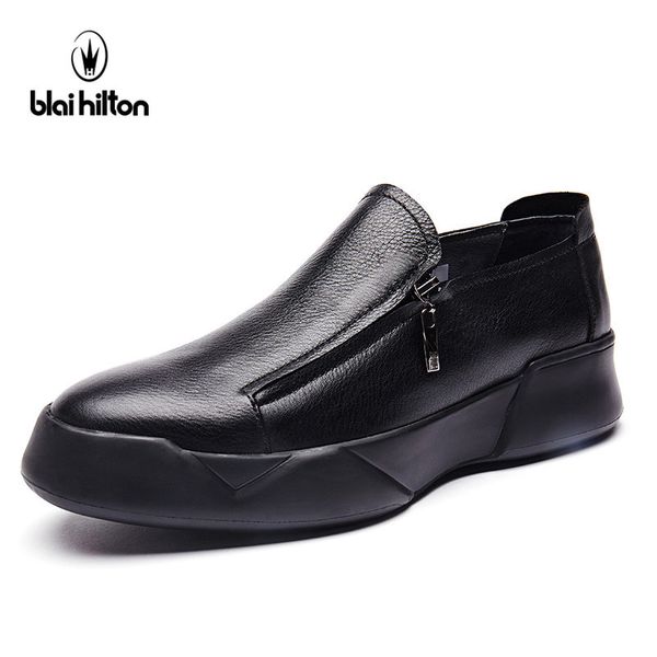 blai hilton fashion men shoes genuine cow leather shoes breathable/comfortable men's casual shoes t200610, Black
blai hilton fashion men shoes genuine cow leather shoes breathable/comfortable men's casual shoes t200610, Black