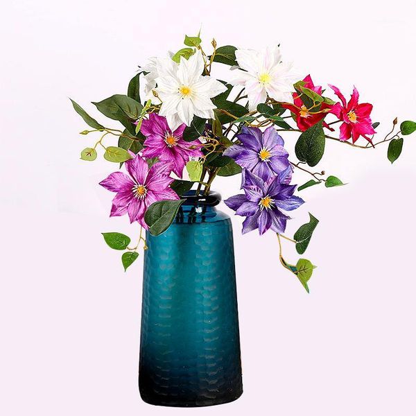 decorative flowers & wreaths wedding decoration 80cm silk clematis fake vines artificial home decor gift 3 branches plants pography props1
decorative flowers & wreaths wedding decoration 80cm silk clematis fake vines artificial home decor gift 3 branches plants pography props1
