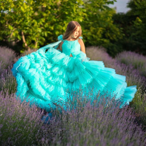 2022 tulle flower girl' dresses ruffle sleeveless puff pageant gowns tiered long solid birthday party dress, White;blue
2022 tulle flower girl' dresses ruffle sleeveless puff pageant gowns tiered long solid birthday party dress, White;blue