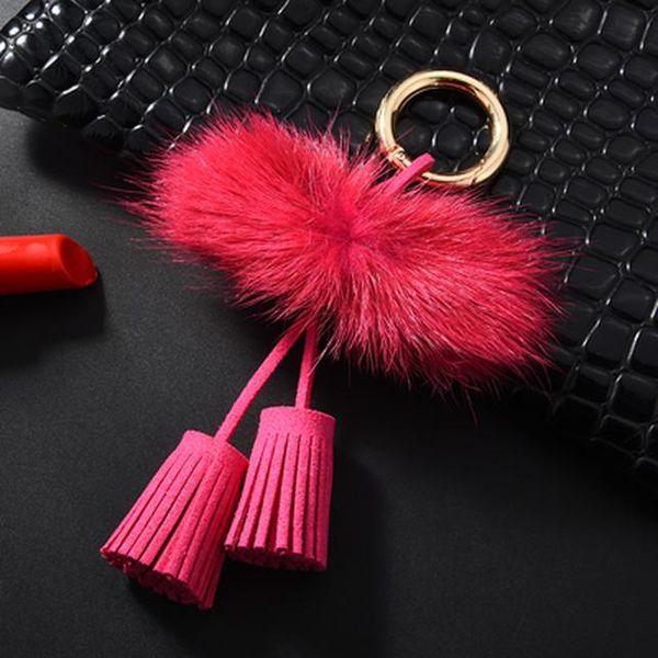 fashion tassel keychain with mink fur gifts for women llaveros mujer car bag accessories keyring holder jewelry accessory eh339 h bbytfi, Silver
fashion tassel keychain with mink fur gifts for women llaveros mujer car bag accessories keyring holder jewelry accessory eh339 h bbytfi, Silver