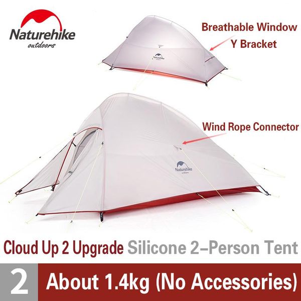 naturehike upgraded cloud up 2 camping tent 2 person 20d / 210t ultralight travel tent double layer waterproof outdoor equipment
naturehike upgraded cloud up 2 camping tent 2 person 20d / 210t ultralight travel tent double layer waterproof outdoor equipment