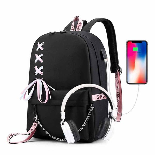 casual female backpack black ribbon lapbackpack fashion school bags for teenage girls kids bagpack schoolbags for children
casual female backpack black ribbon lapbackpack fashion school bags for teenage girls kids bagpack schoolbags for children