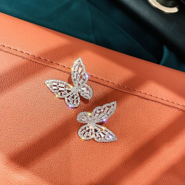 stud fashion accessories crystal butterfly earrings for women gift elegant zirconia luxury, Golden;silver
stud fashion accessories crystal butterfly earrings for women gift elegant zirconia luxury, Golden;silver