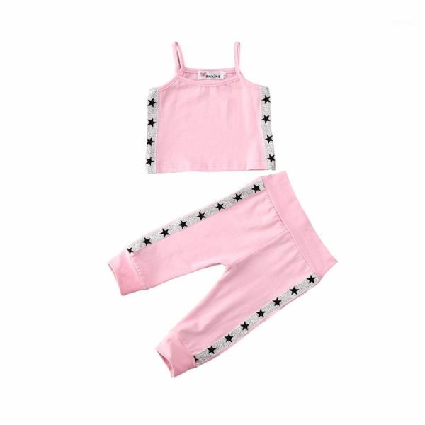 summer kids baby girl clothes sets star print sleeveless crop pants trousers outfits set tracksuit1, White
summer kids baby girl clothes sets star print sleeveless crop pants trousers outfits set tracksuit1, White