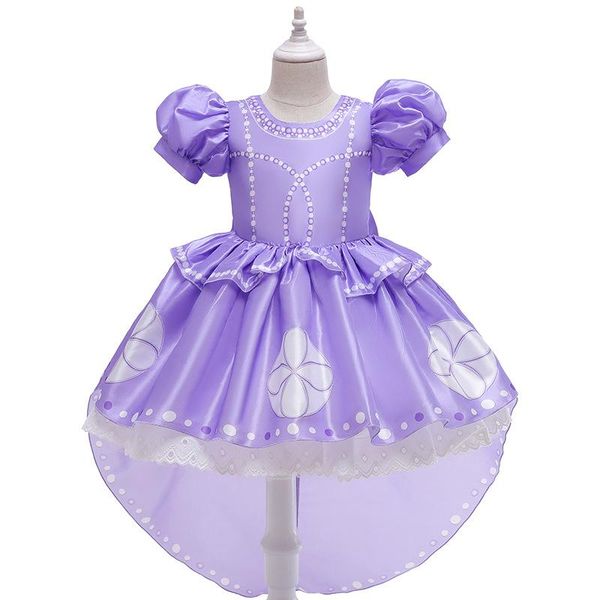 girl princess dress kids summer clothes children birthday party cosplay fancy costume for girls gown tulle dresses up, Blue 
girl princess dress kids summer clothes children birthday party cosplay fancy costume for girls gown tulle dresses up, Blue