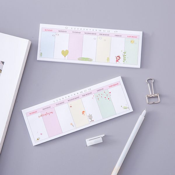 cute mini weekly planner agenda 2021 school office stationery cartoon paper note diary memo pad girl student supplies, Purple;pink
cute mini weekly planner agenda 2021 school office stationery cartoon paper note diary memo pad girl student supplies, Purple;pink
