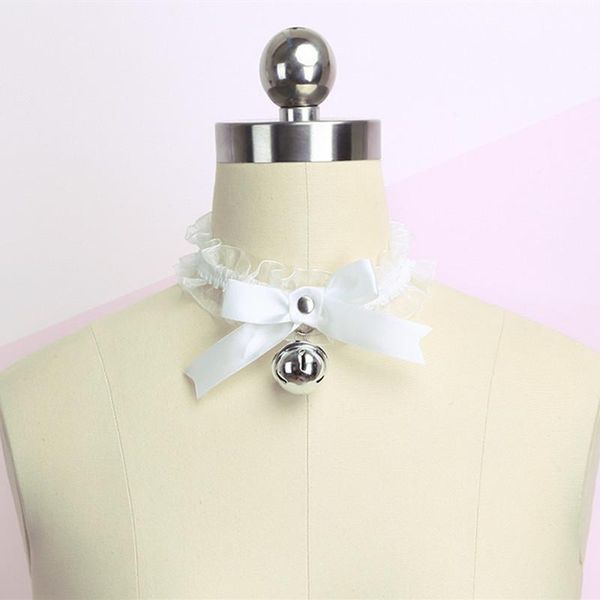 fashion women gothic simple lace collar bell pendant bow knot choker necklace neck solid dress girls party gift jewelry1, Golden;silver
fashion women gothic simple lace collar bell pendant bow knot choker necklace neck solid dress girls party gift jewelry1, Golden;silver