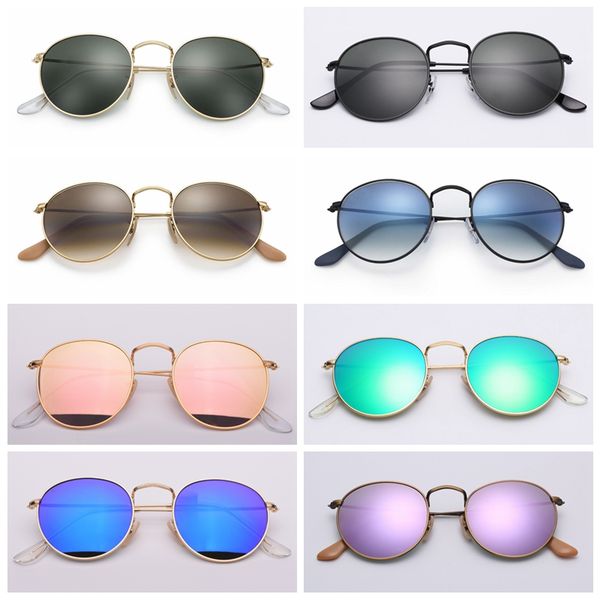 designer sunglasses women sunglasses mens sunglsses round metal real uv protect glass lenses with brown or black leather case rezahgrazh, White;black
designer sunglasses women sunglasses mens sunglsses round metal real uv protect glass lenses with brown or black leather case rezahgrazh, White;black