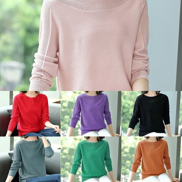 8fvao line one out women's pulloversweater pullover thin autumn collar long sleeve bottoming shirt korean fashion mother's hollow, White;black
8fvao line one out women's pulloversweater pullover thin autumn collar long sleeve bottoming shirt korean fashion mother's hollow, White;black