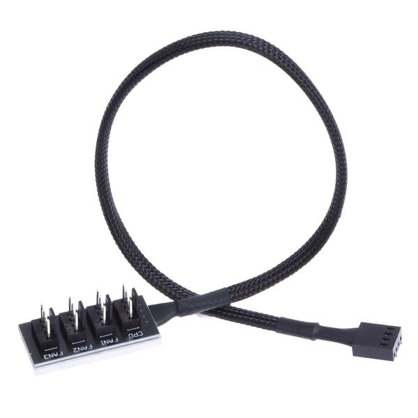 1pcs pc cooler cooling power 1 female to 4 male 4pin socket 4-port hub splitter cable for multi way pwm fan
1pcs pc cooler cooling power 1 female to 4 male 4pin socket 4-port hub splitter cable for multi way pwm fan