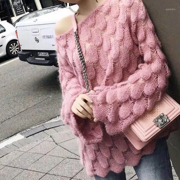 fairyshely casual fish scales sweater women autumn winter 2021 jumper girls loose hollowed out knitted pullover pull femme1, White;black
fairyshely casual fish scales sweater women autumn winter 2021 jumper girls loose hollowed out knitted pullover pull femme1, White;black