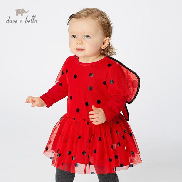 db11733 dave bella autumn baby girl's princess cute dots butterfly dress children fashion party dress kids infant lolita clothes, Red;yellow
db11733 dave bella autumn baby girl's princess cute dots butterfly dress children fashion party dress kids infant lolita clothes, Red;yellow