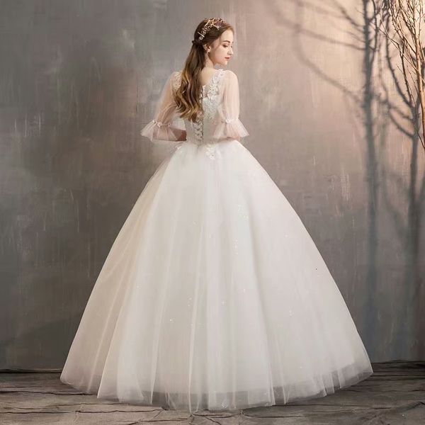 2021 new dress bride, robes dressed as wedding robes, line lace-up robe half a sleeve msdh, Blue;red
2021 new dress bride, robes dressed as wedding robes, line lace-up robe half a sleeve msdh, Blue;red