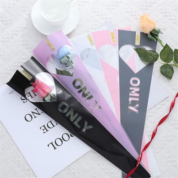 50pcs/lot only letters wrapping plastic single rose flower packaging bag party decorations rose boxes cases for flowers
50pcs/lot only letters wrapping plastic single rose flower packaging bag party decorations rose boxes cases for flowers