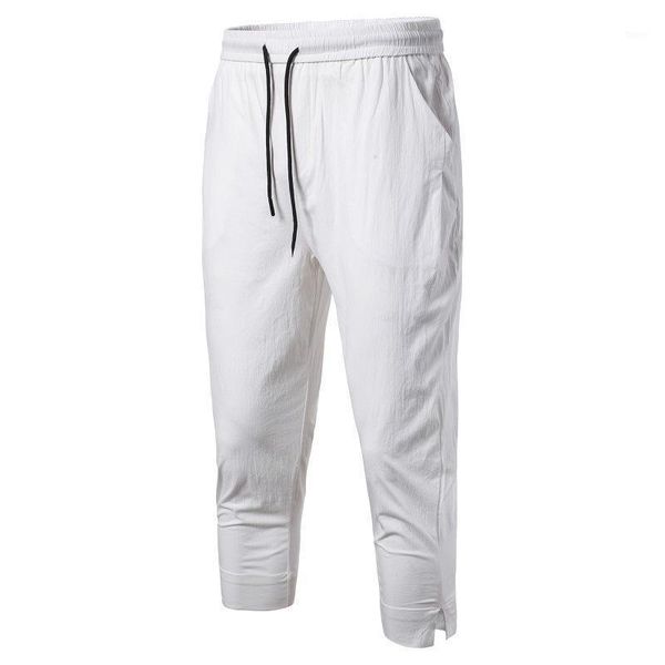 summer men's casual pants straight pants loose solid color ankle-length for men1, Blue
summer men's casual pants straight pants loose solid color ankle-length for men1, Blue