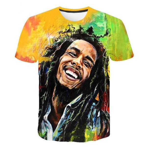 summer 2021 new men's music t-shirt 3d printed short sleeve t-shirt guitar handsome reggae originator bob marley stylish metal, White;black
summer 2021 new men's music t-shirt 3d printed short sleeve t-shirt guitar handsome reggae originator bob marley stylish metal, White;black