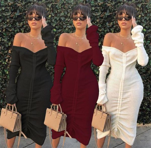 sexy backless solid color designer вскользь разрез шеи flare рукавом кулиской плиссированные платья осень зима женской одежды, Black;gray
sexy backless solid color designer вскользь разрез шеи flare рукавом кулиской плиссированные платья осень зима женской одежды, Black;gray
