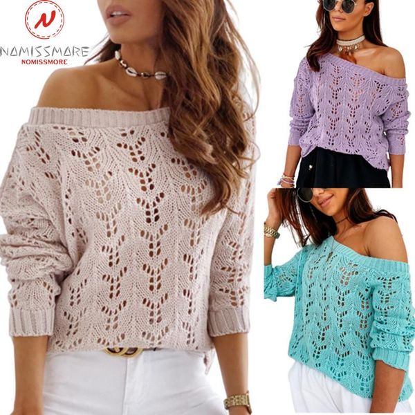 women spring autumn thin sweaters hollow out design see through o-neck long sleeve solid color casual pullovers knitted top, White;black
women spring autumn thin sweaters hollow out design see through o-neck long sleeve solid color casual pullovers knitted top, White;black